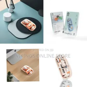 Green Lion Wireless Bluetooth Transparent Mouse 2400dpi 400mah