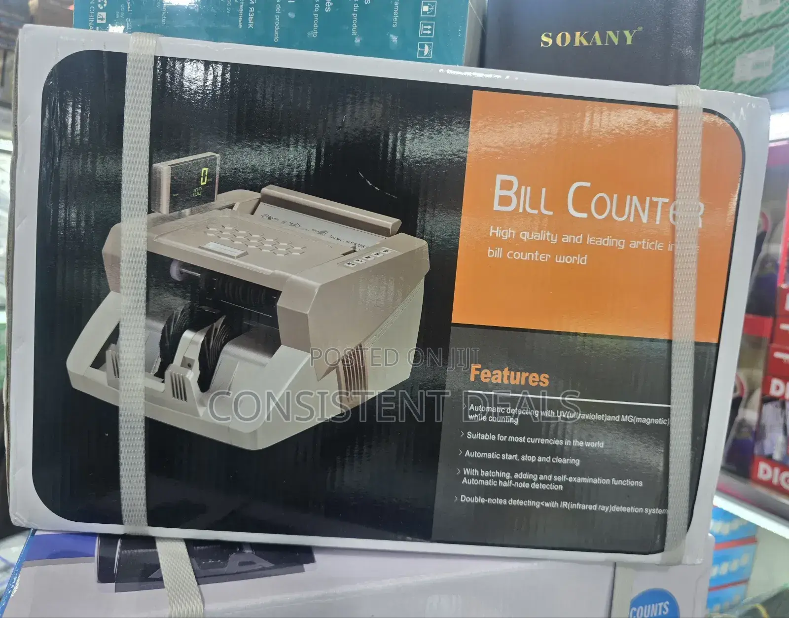 Heavy  Duty Bill Currency  Counter Machine