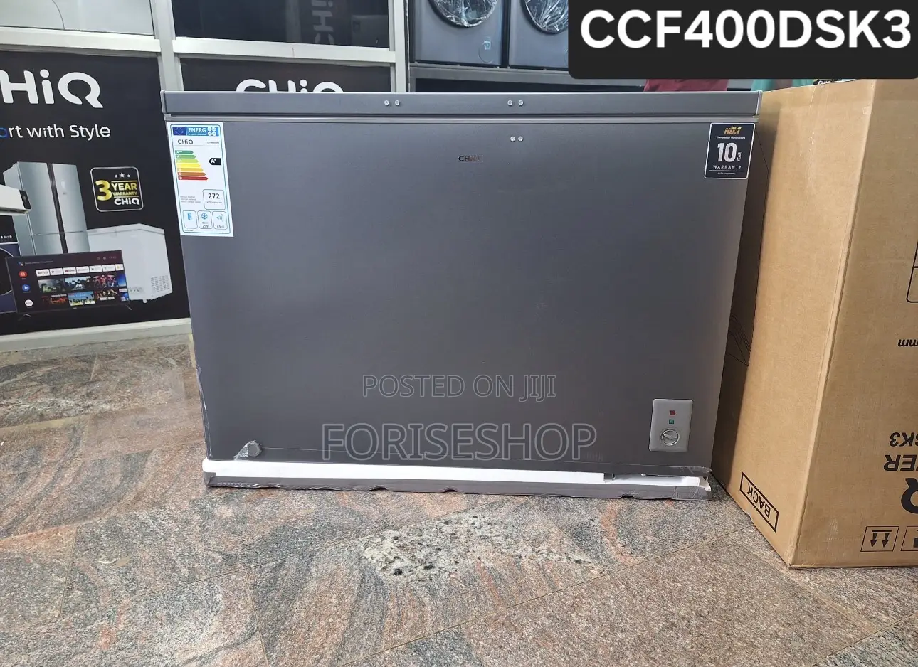 Chiq 330 Litres Deep Freezer 3yr Warranty