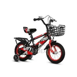 16 Inch Kids Bicycle With Lighting Training Wheels 6 Year Kids And