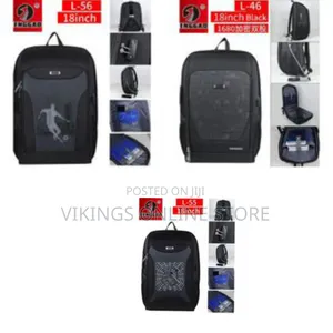 Anti Theft Multi-Design Travel Laptop Student Bookbag Backpack Bag18