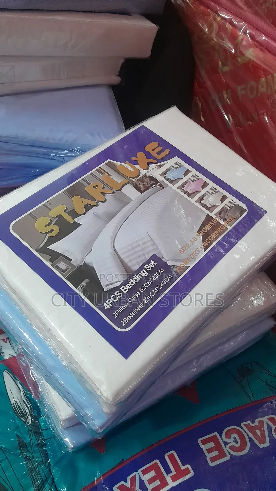 Star Luxe Cotton Bedsheets