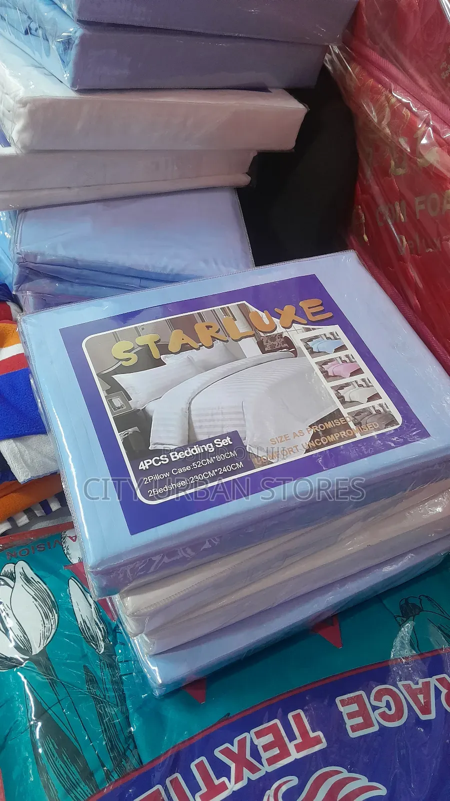 Star Luxe Cotton Bedsheets
