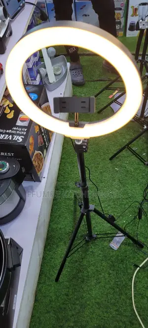 Ring Light With a Stand
