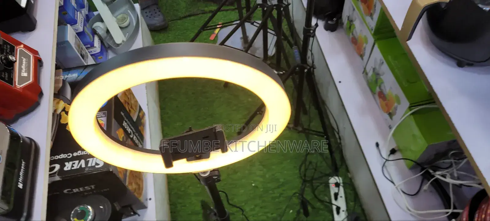 Ring Light With a Stand