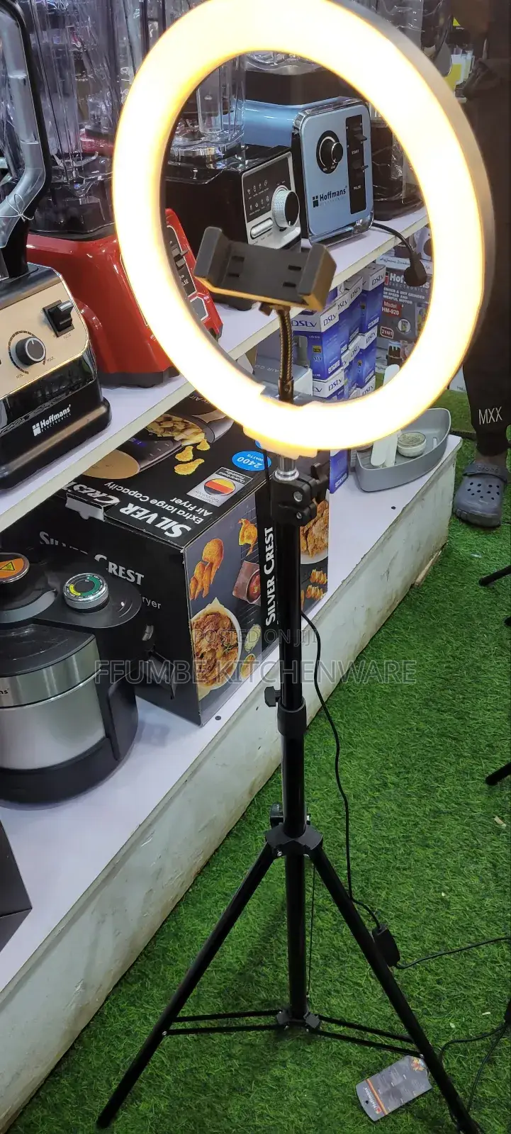 Ring Light With a Stand