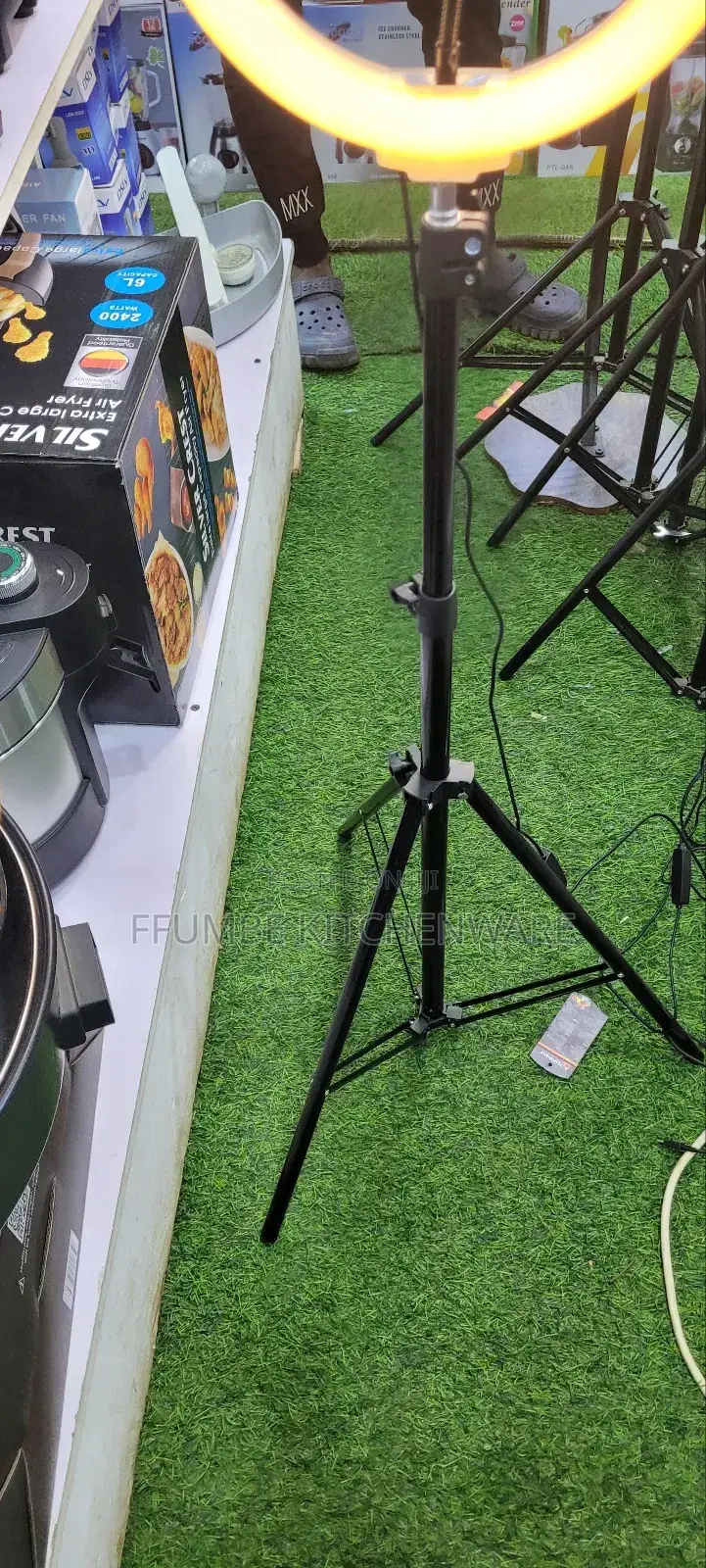 Ring Light With a Stand