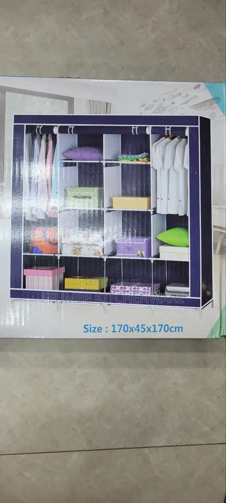 Storage Wardrobe 4-Column