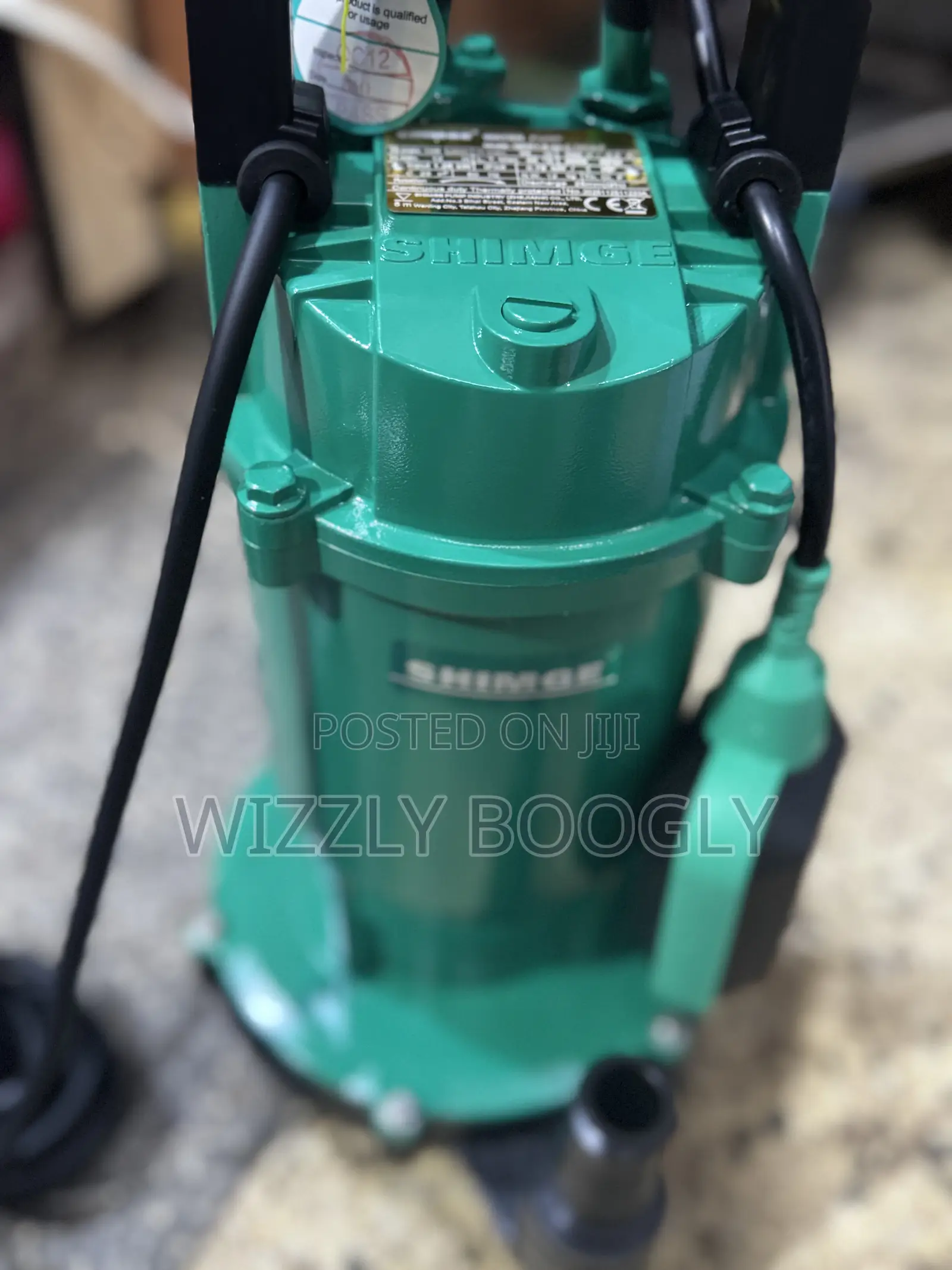 Shimge Submersible Water Pump 34 Meters for Deep Wells