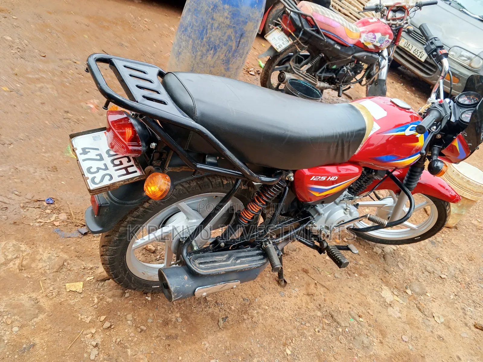 Bajaj Boxer 125 2020 Red