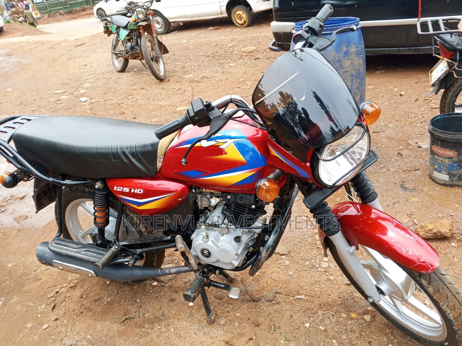 Bajaj Boxer 125 2020 Red
