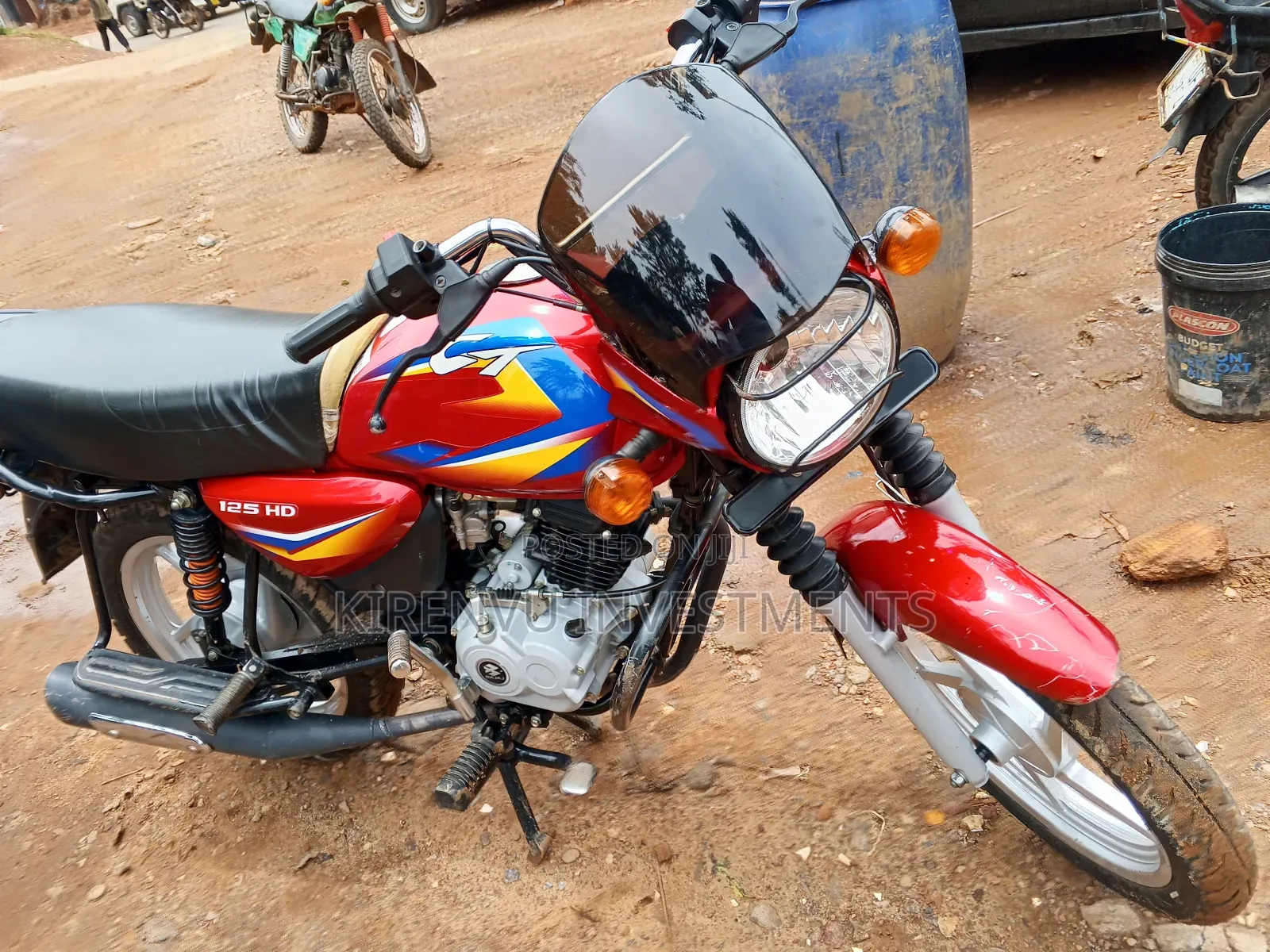 Bajaj Boxer 125 2020 Red