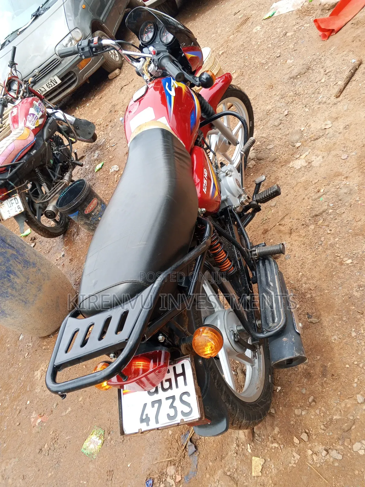Bajaj Boxer 125 2020 Red