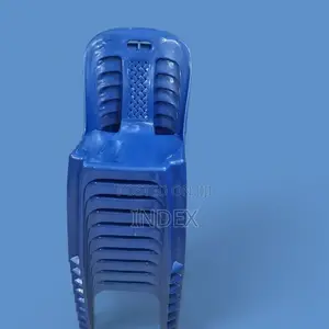 1pc Plastic Chair Armless