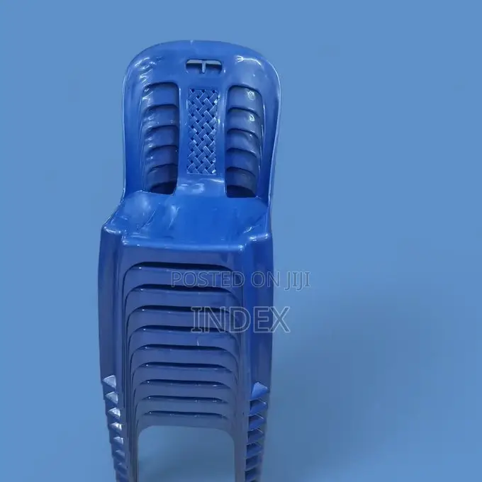1pc Plastic Chair Armless