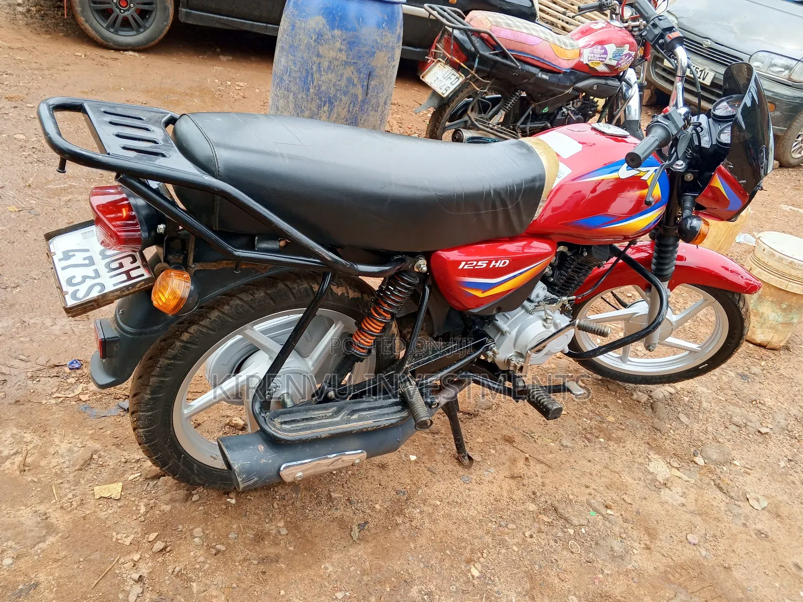 Bajaj Boxer 125 2025 Red
