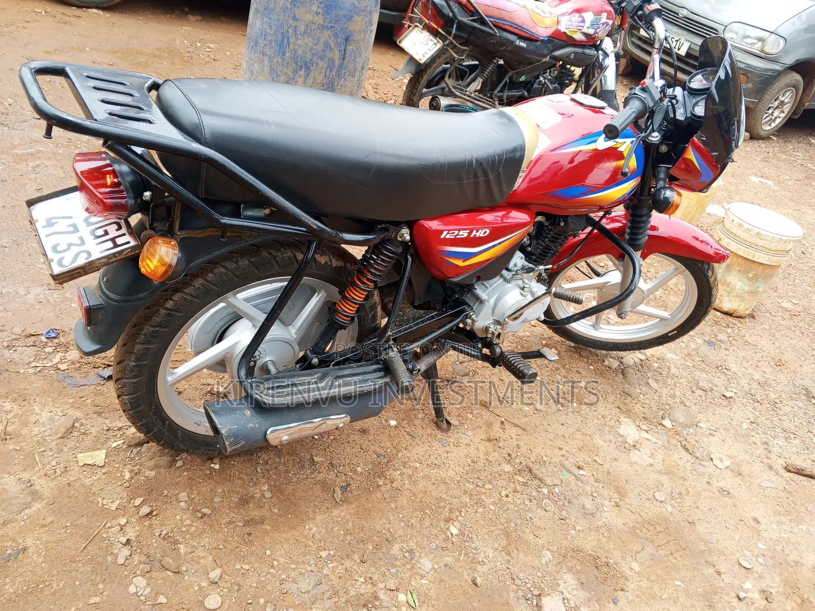 Bajaj Boxer 125 2025 Red
