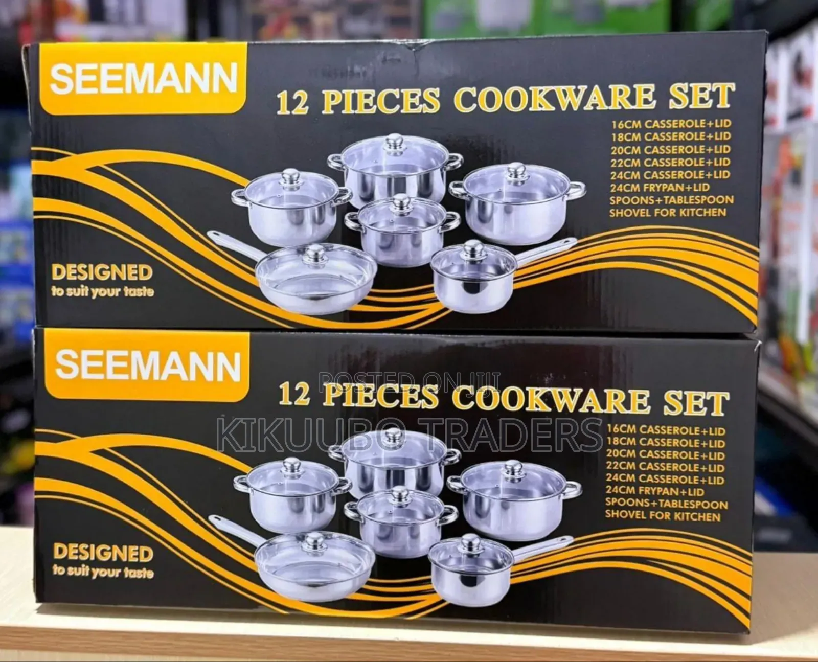 12pcs Cookware Set