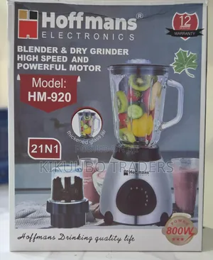 Hoffman 2in1 Blender and Dry Grinder