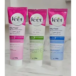 1pc Veet Silk Fresh Hair Removal Cream - 100g