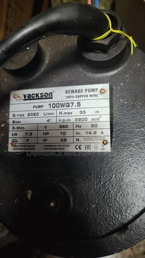 Sewage Pump 4inch Three Phase 33m