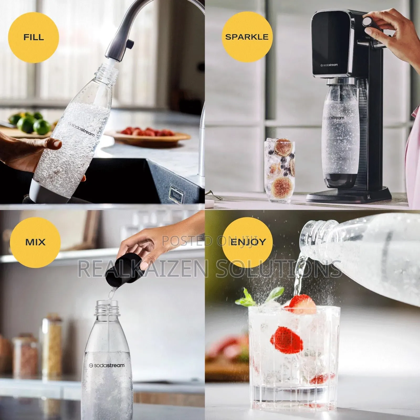 Sodastream Art Sparkling Water Maker Machine
