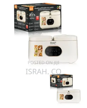 Raf Dual-Pot Electric Rice Cooker / Multi-Cooker System