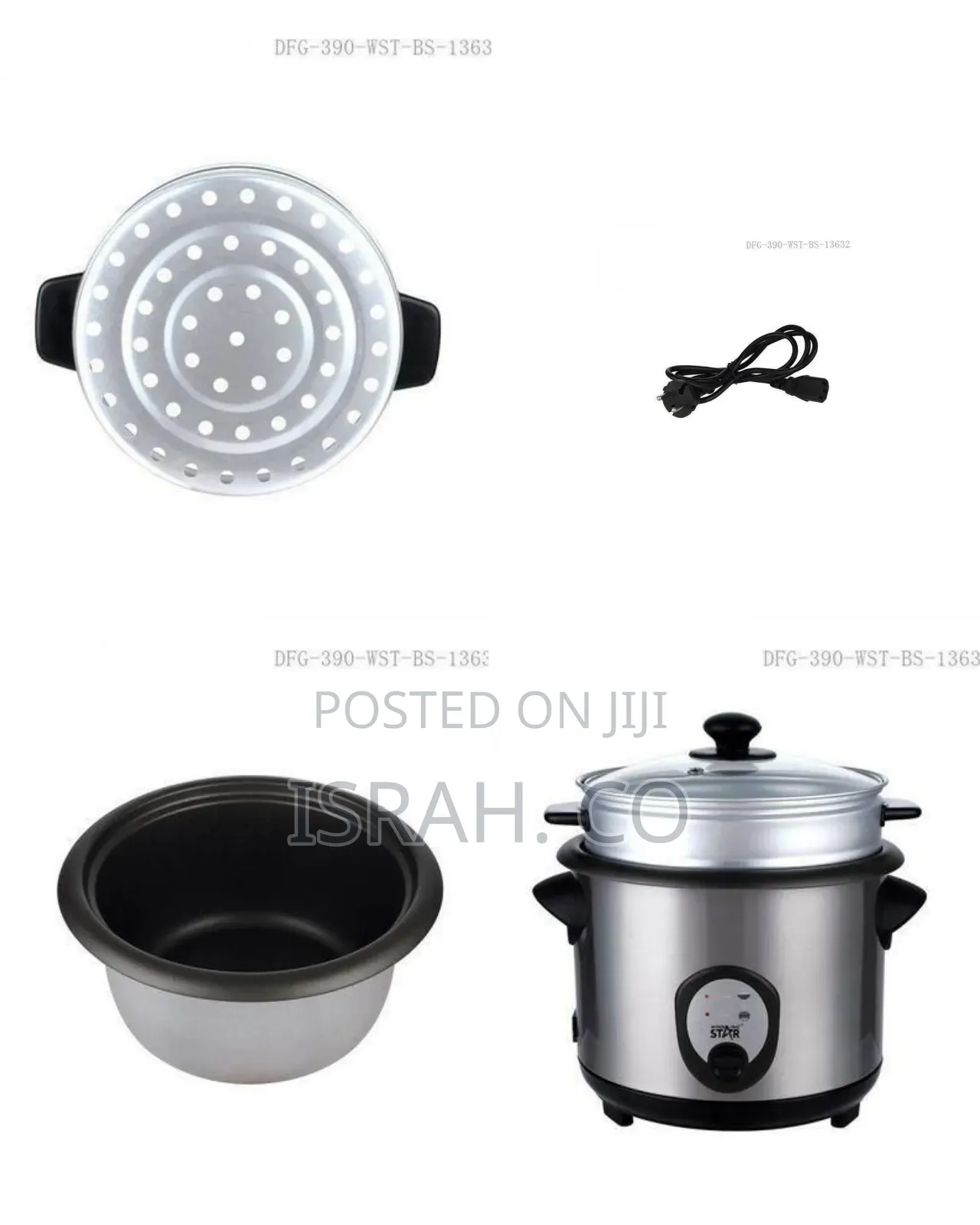 Winningstar Versatile Electric Rice Cooker and Steamer