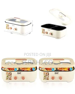 Raf Multifunction Electric Hotpot Rice Cooker, 6litres