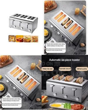 Stainless Steel 4-Slice Toaster With Independent Controls - Multicolor