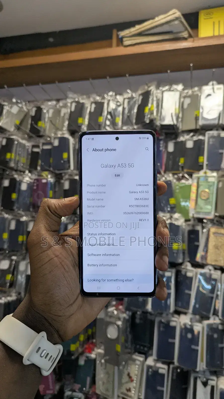 Samsung Galaxy A53 5G 128 GB Black