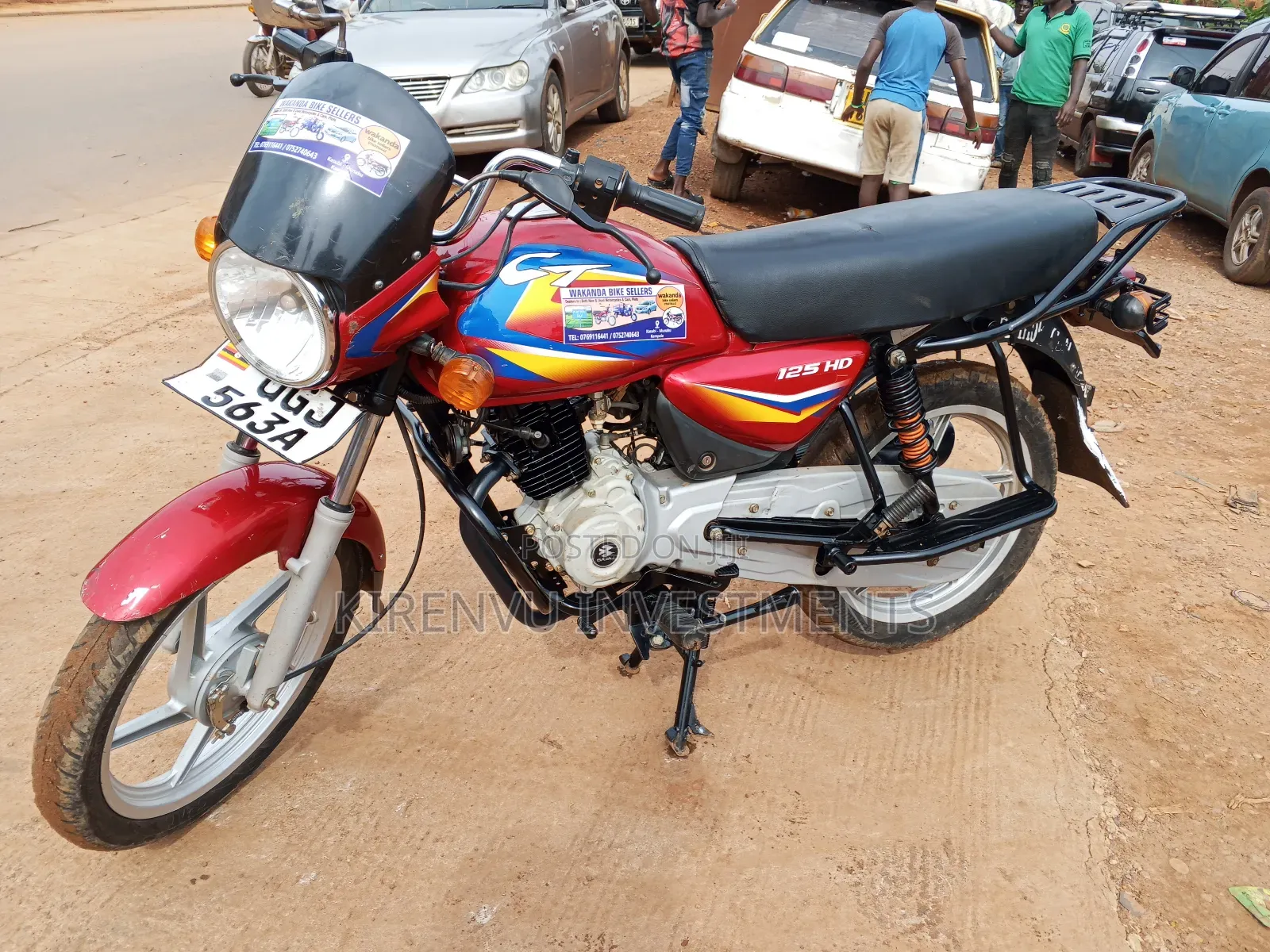 Bajaj Boxer 125 2021 Red