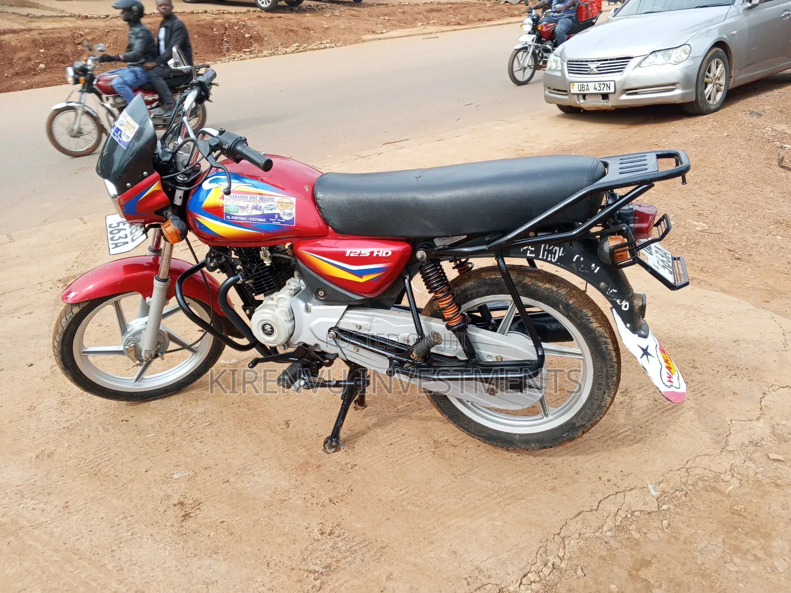 Bajaj Boxer 125 2021 Red