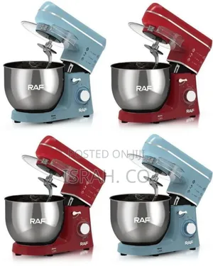 Raf Professional Multi-Function Stand Mixer With Stainless Steel Bowl