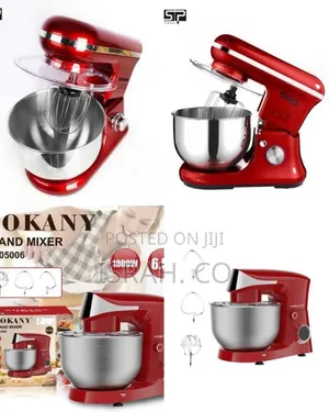 Stylish and Functional Kitchen Stand Mixer With Stainless Steel Bowl