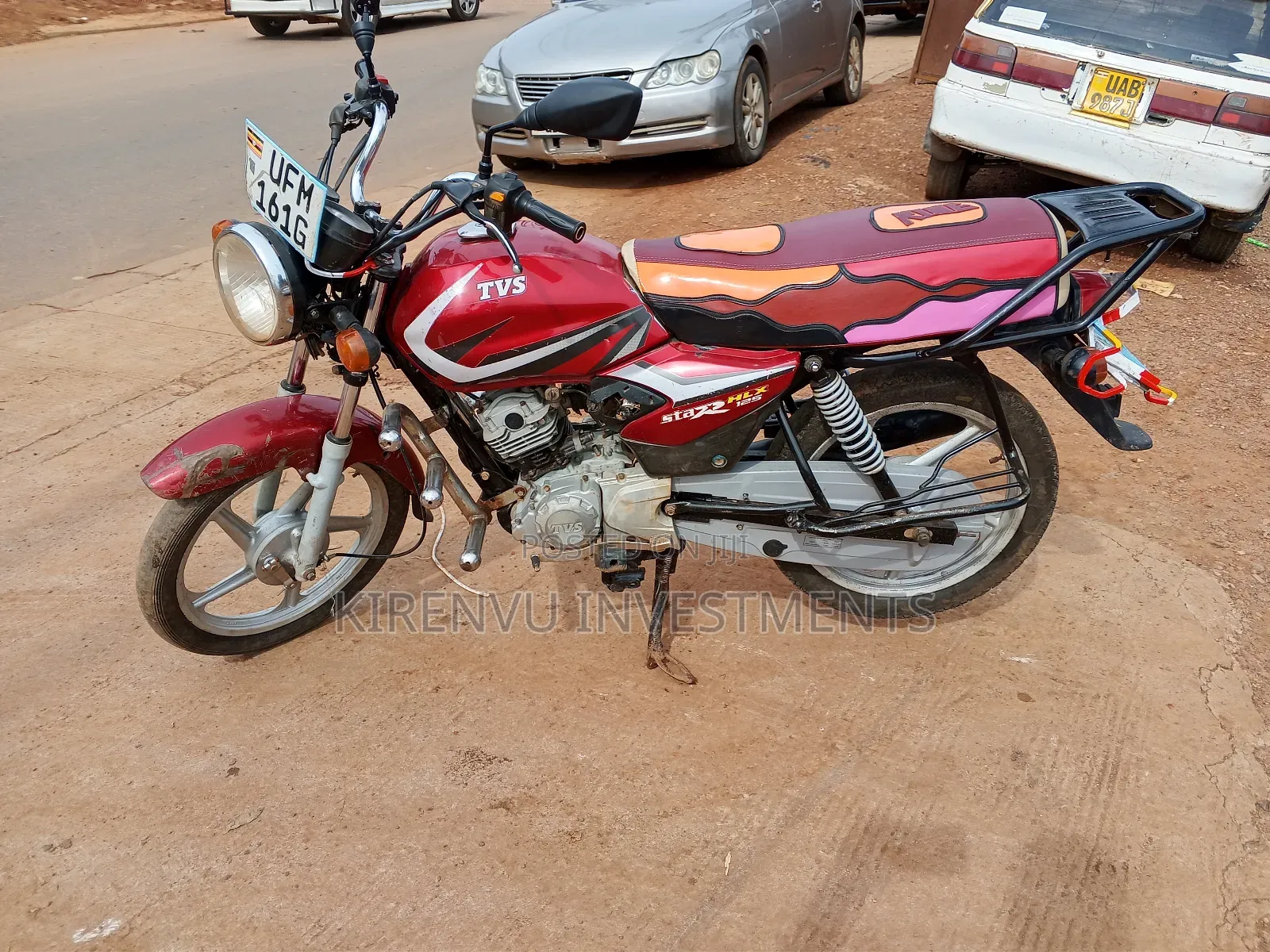 TVS HLX 125 2018 Red