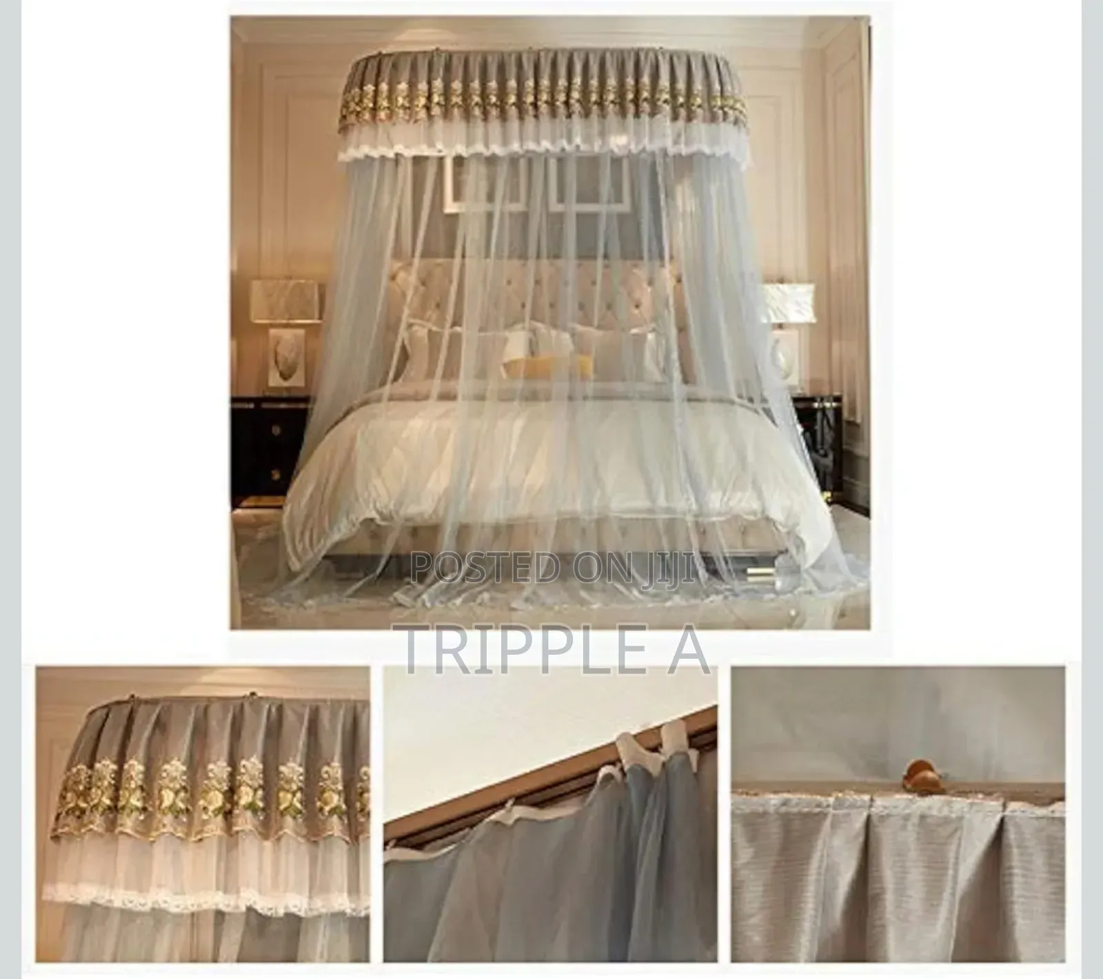 Rail Mosquito Net U Shaped Rail Bed Curtains