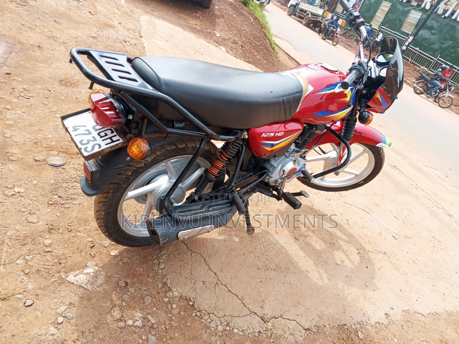 Bajaj Boxer 125 2025 Red