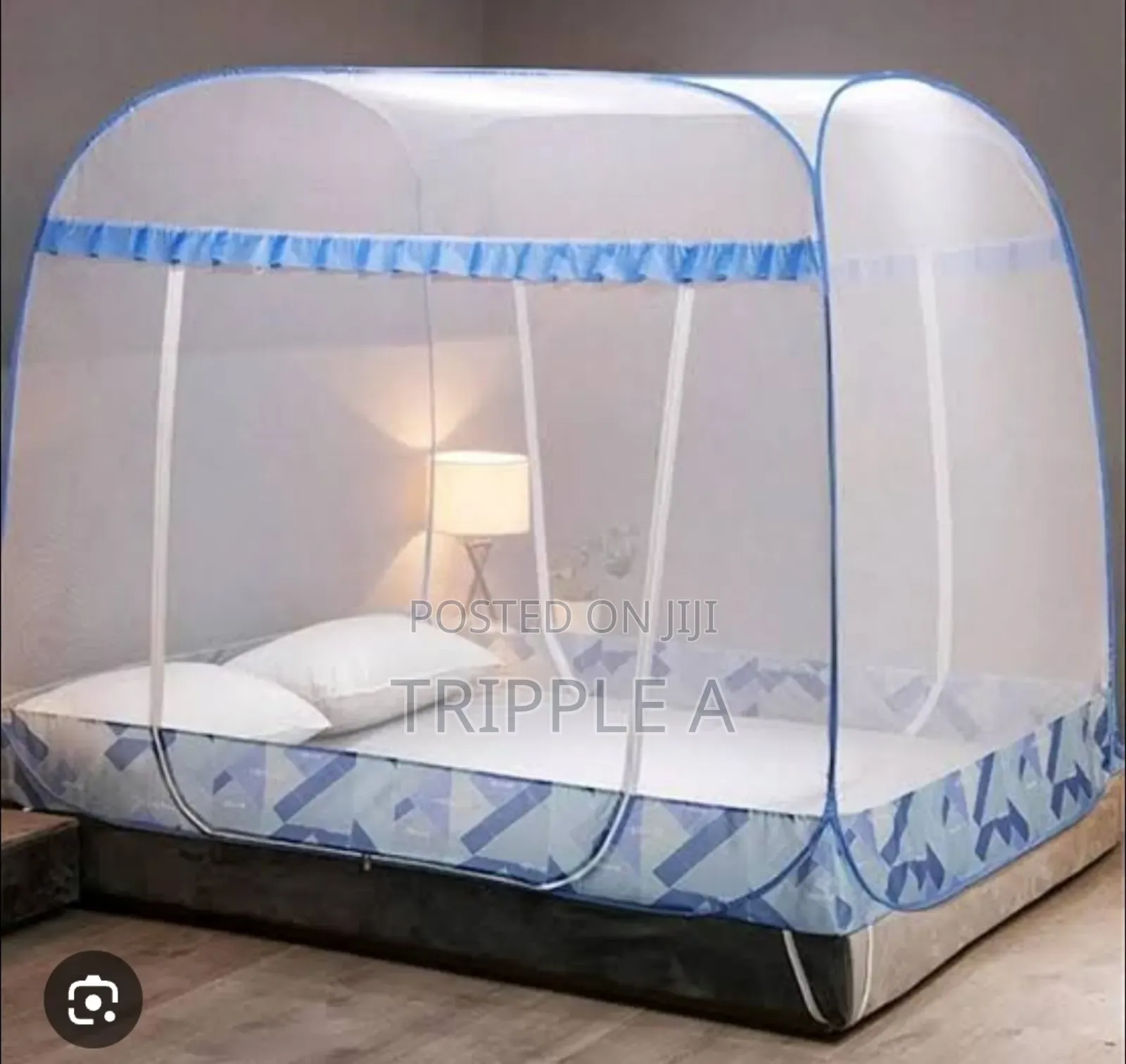 Mosquito Net Pop Up Dopplet Bed Canopy