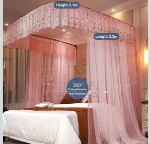 6 by 6 Two Stand Rail Mosquito Net