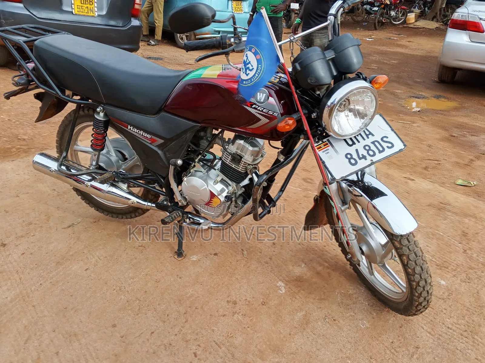 Haojue DK125 2020 Red