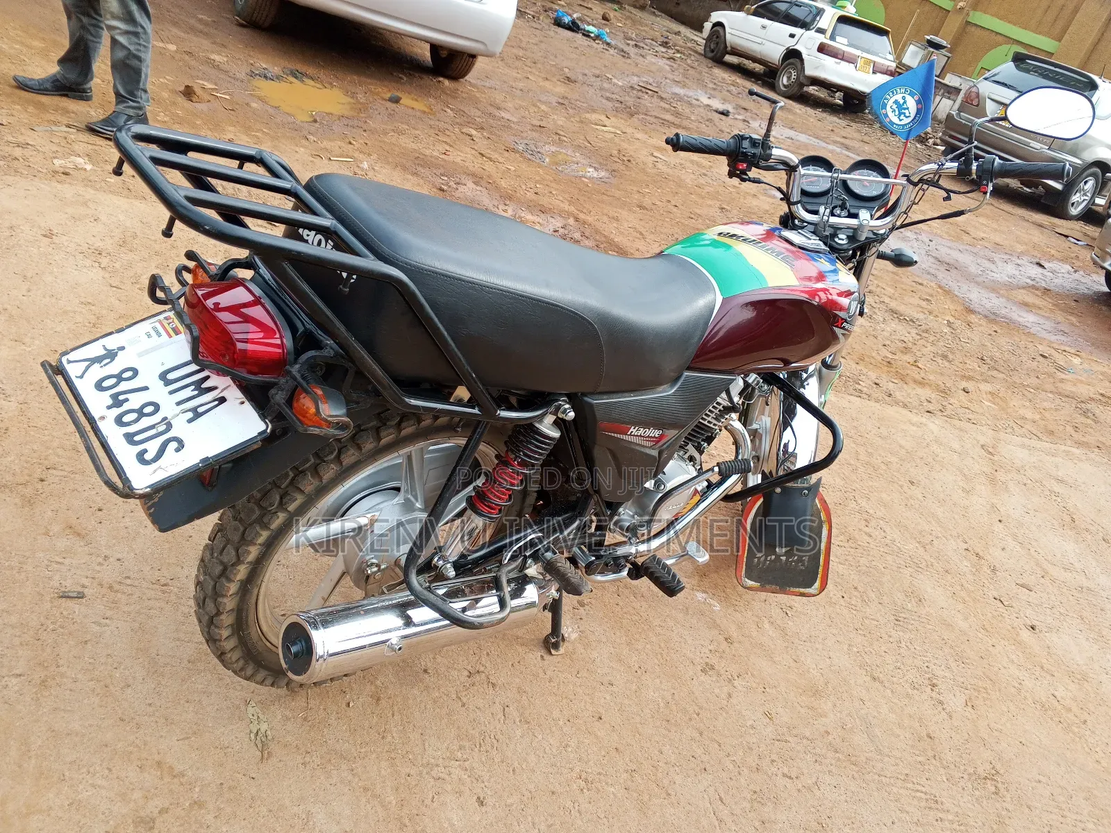 Haojue DK125 2020 Red