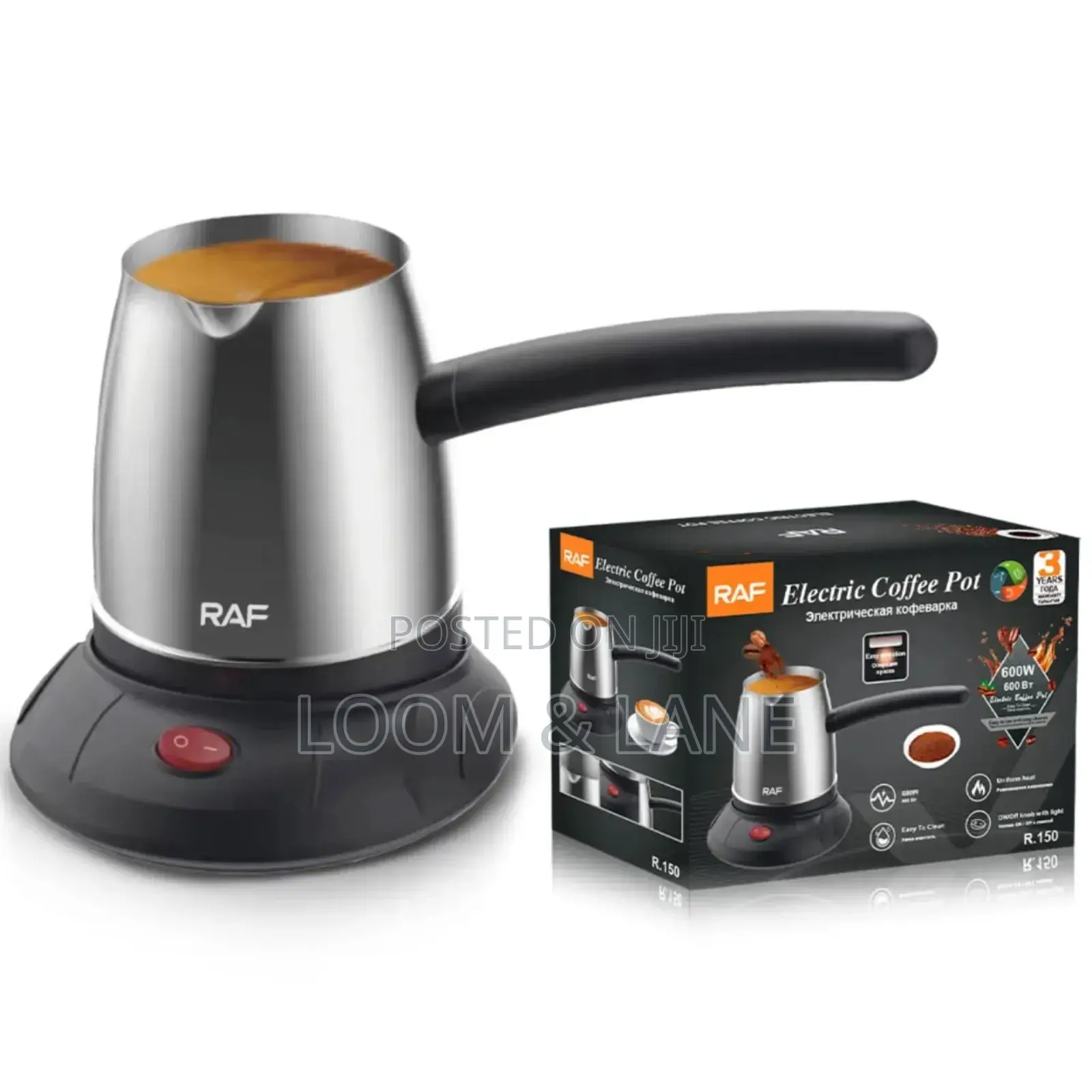 Raf Electric Coffee Pot