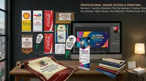 Banners. Tear Drop. Pull Up Banners. All Styles, Sizes