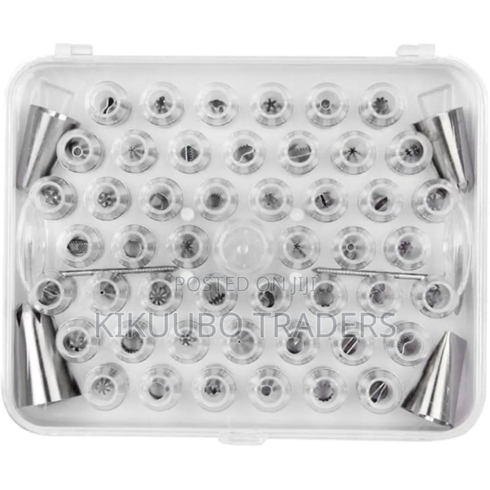 Stainless Steel 52-Pieces Icing Nozzles Tips Nozzle Cake Decorating