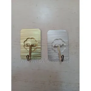 10 PCS Adhesive Sticker Hangers for Hanging, Stainless Stee