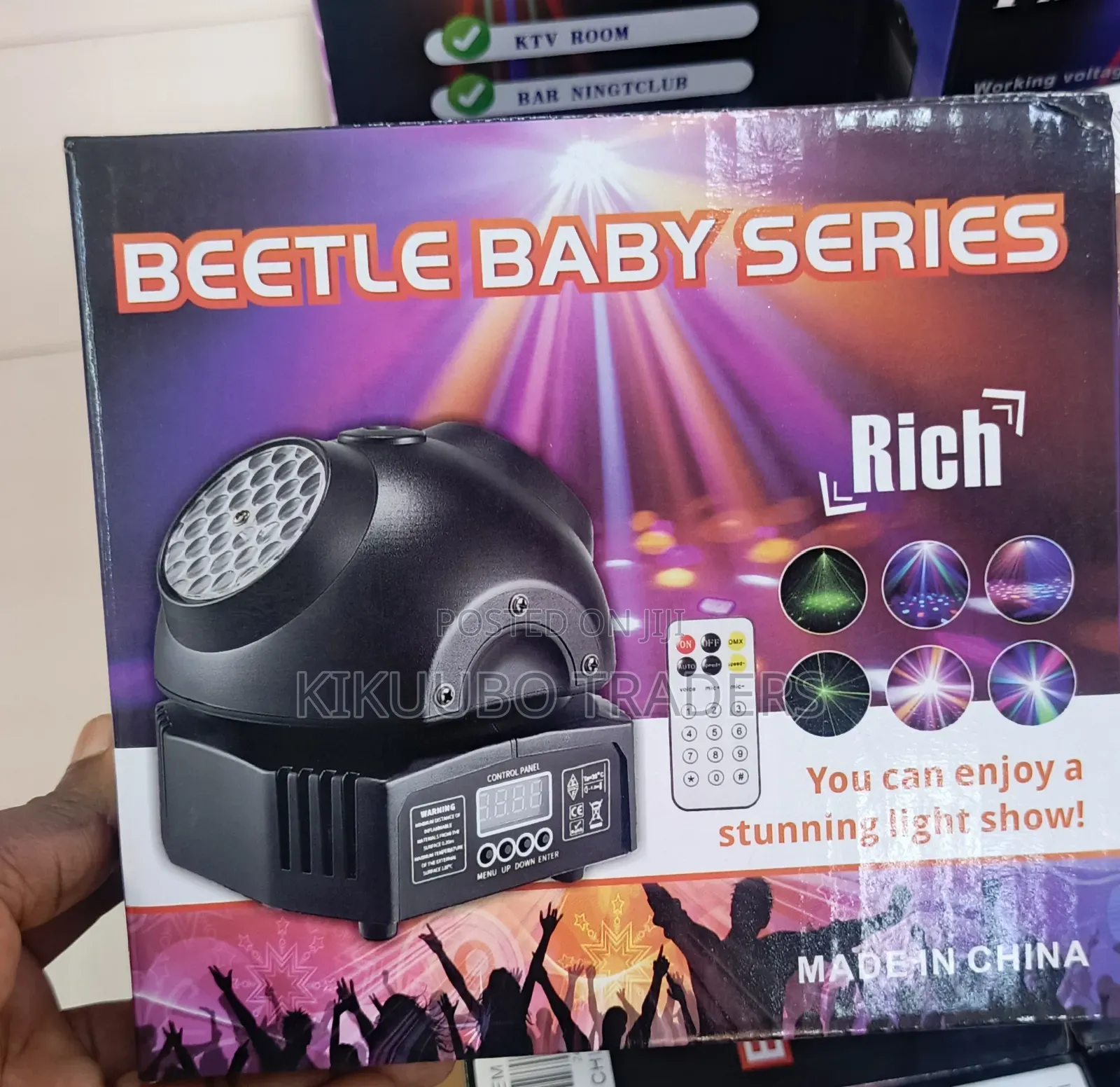 Beetle Baby Series" Mini Moving Head Dj Stage Light.