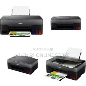 Canon A4 Color Print Copy Scan Wireless Mega Tank Printer G3420 -Black