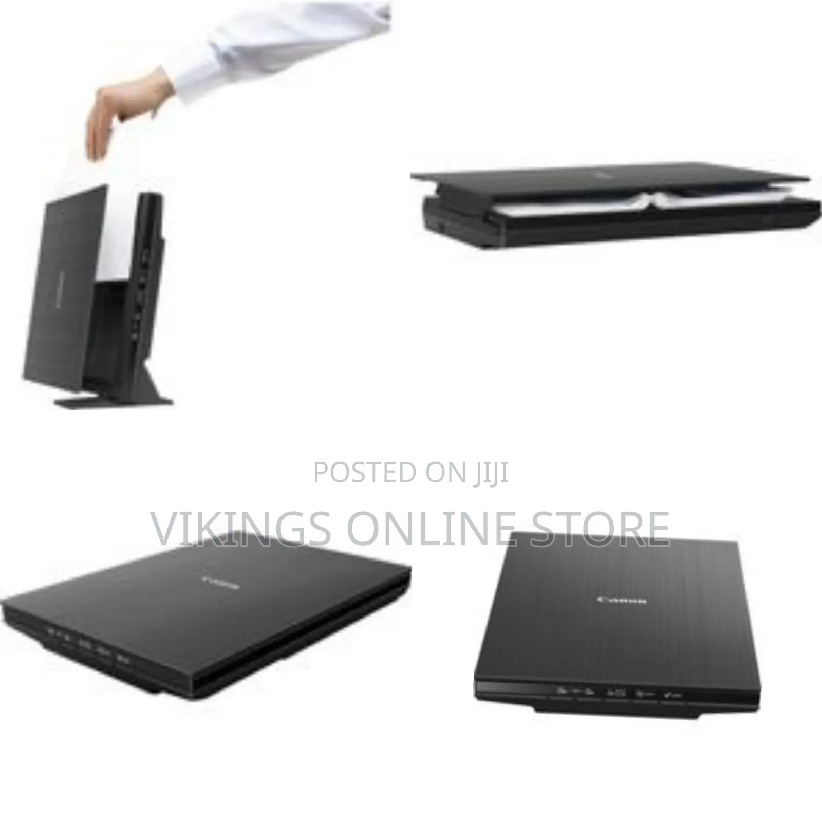 Canon Usb Powered Flatbed Compact Scanner Lide400 (Black