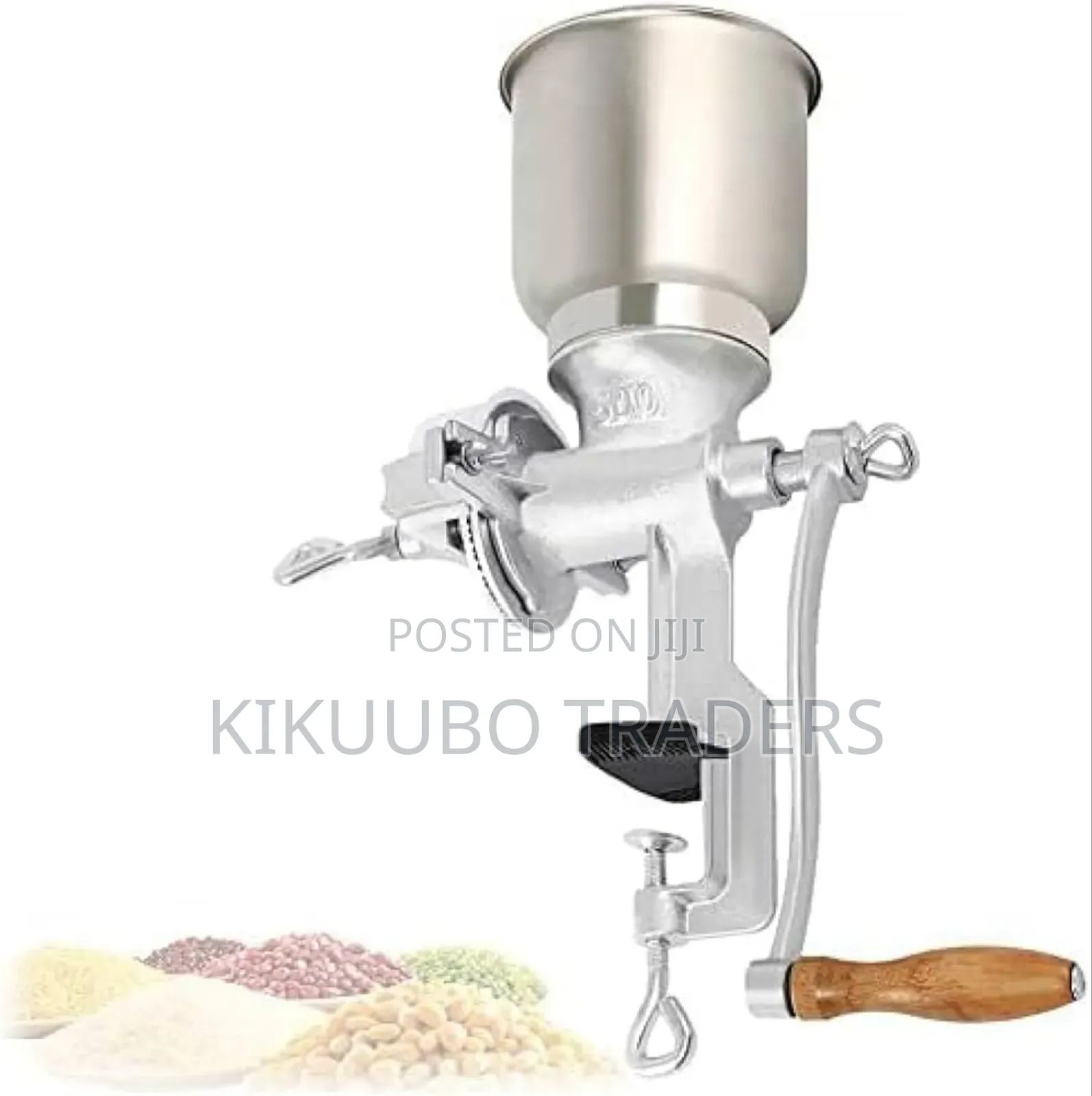 Corn Mill Hand Crank Grain Mill Cast Iron Manual Grain Mill